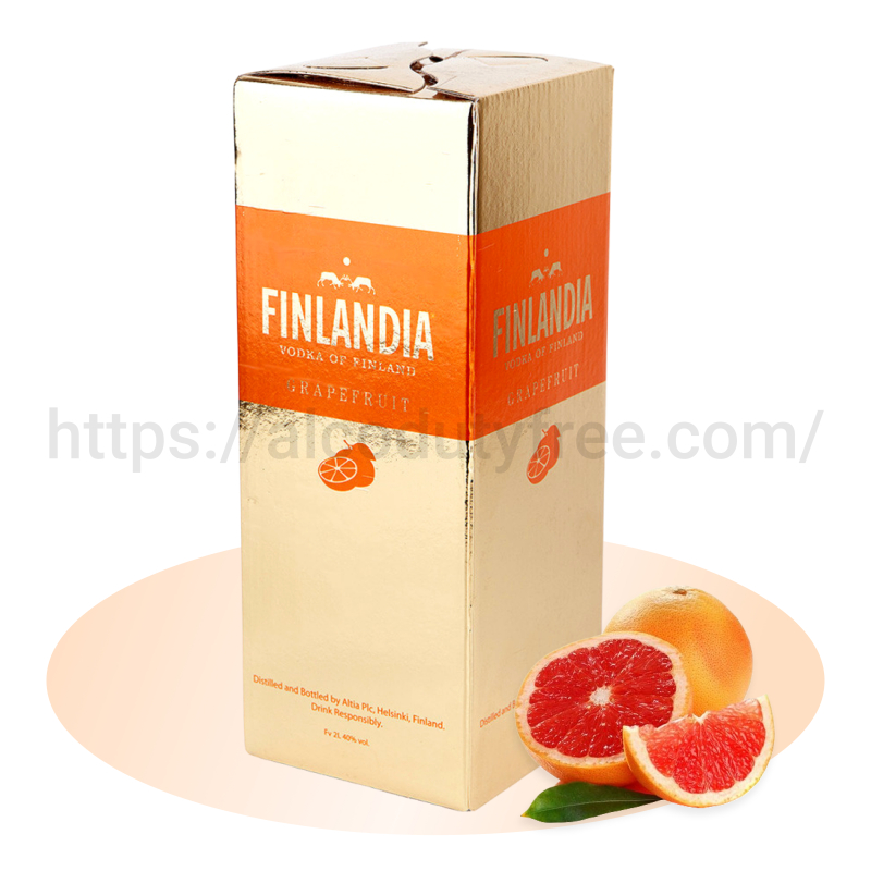 ВОДКА ФИНЛЯНДИЯ ГРЕЙПФРУТ (FINLANDIA GRAPEFRUIT) 2 Л