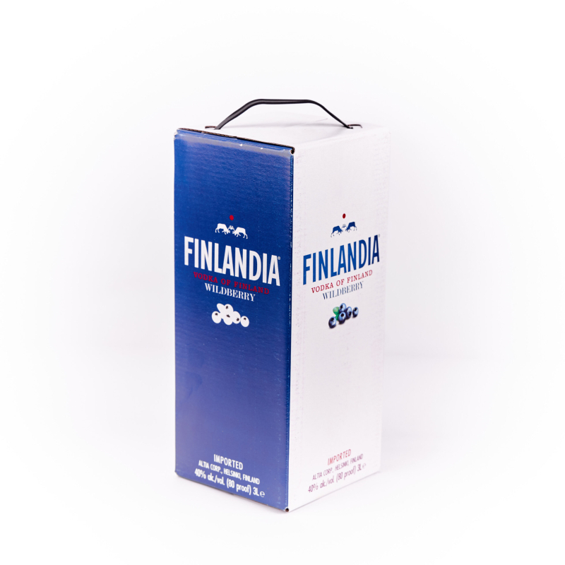 ВОДКА ФИНЛЯНДИЯ ЛЕСНАЯ ЯГОДА (FINLANDIA WILDBERRY) 3 Л