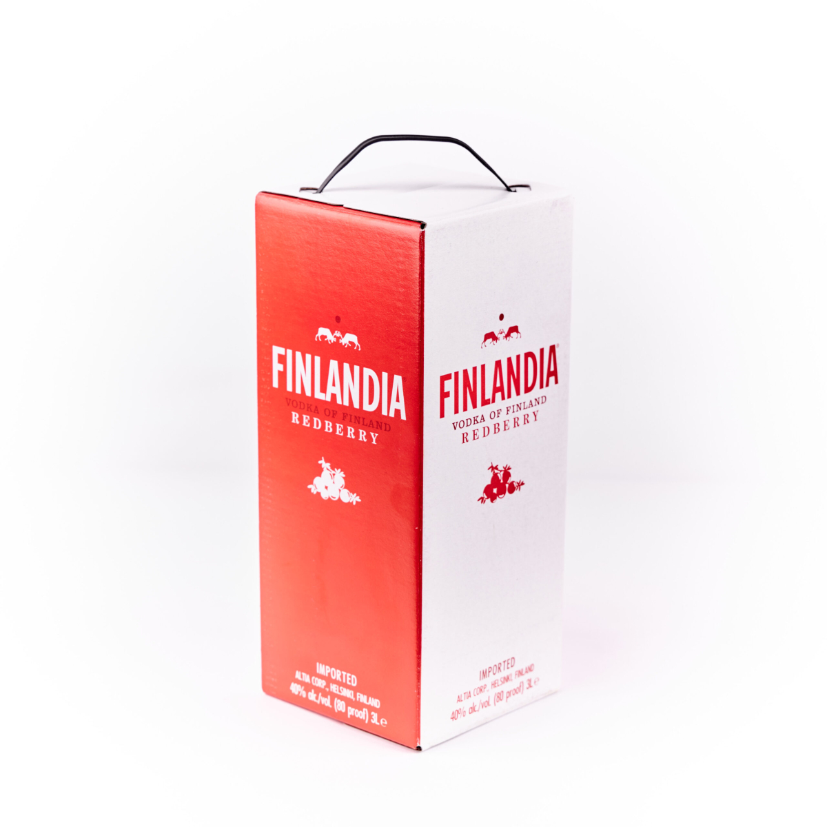 ВОДКА ФИНЛЯНДИЯ КЛЮКВА (FINLANDIA REDBERRY) 3 Л