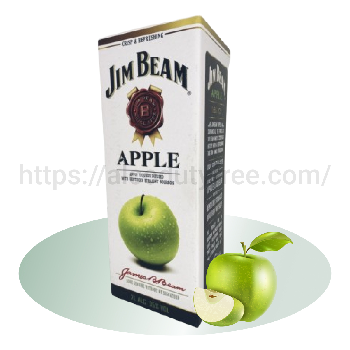 ВИСКИ ДЖИМ БИМ ЯБЛОКО  (JIM BEAM  APPLE)