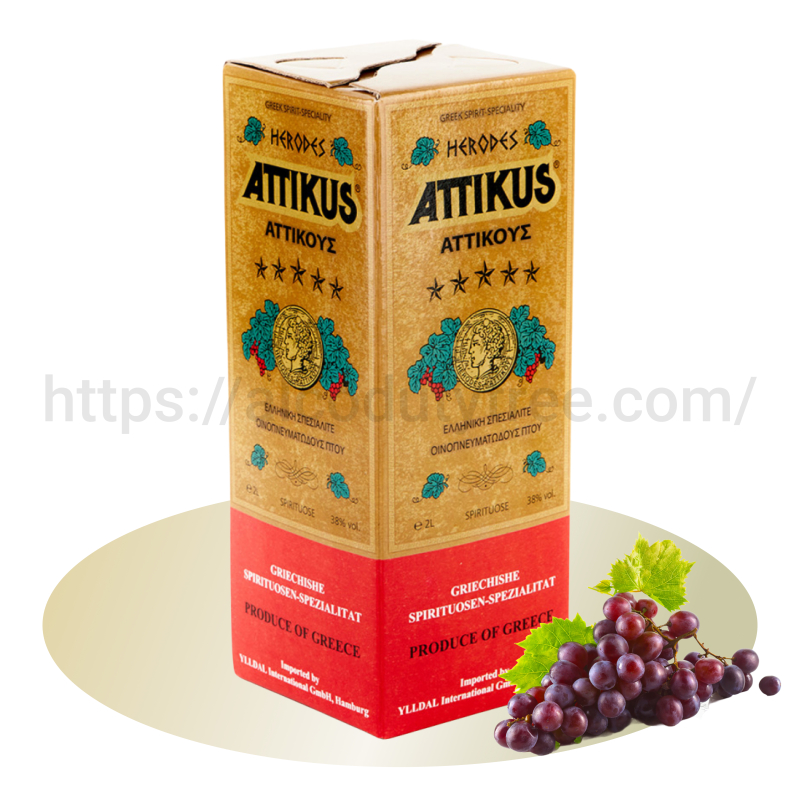 БРЕНДИ АТТИКУС (ATTIKUS) 2 Л