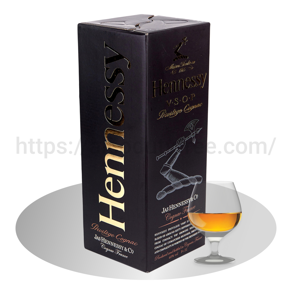 КОНЬЯК ХЕННЕССИ (HENNESSY) 2 Л