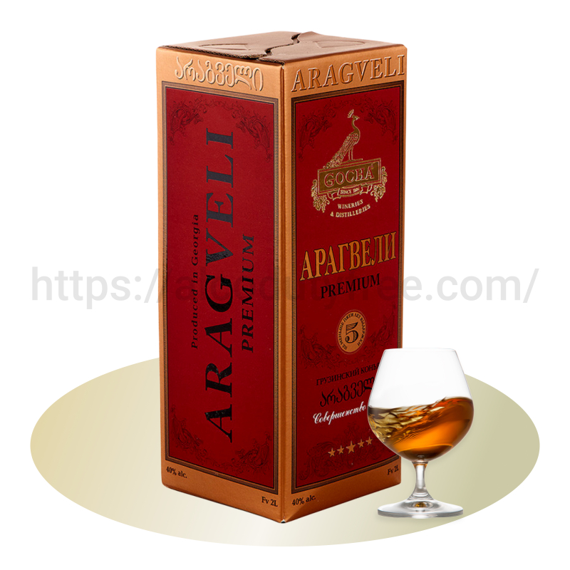 КОНЬЯК АРАГВЕЛИ (ARAGVELI) 2 Л