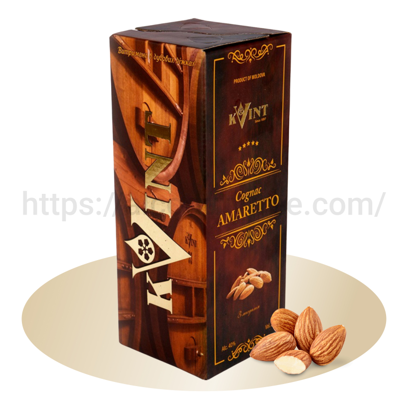 КОНЬЯК KVINT AMARETTO 2 L 40% Vol