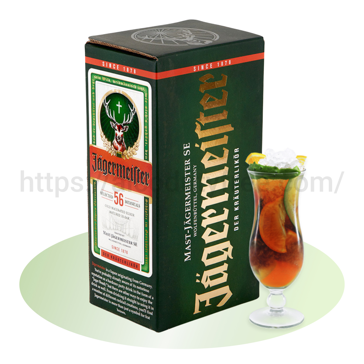 ЛИКЕР ЕГЕРМЕЙСТЕР (JAGERMEISTER) 2Л