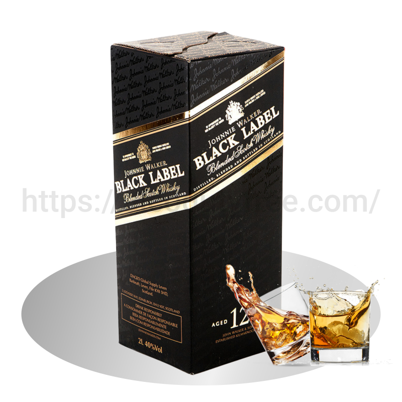 ВИСКИ ДЖОНИ УОКЕР БЛЭК ЛЕЙБЛ (JOHNNIE WALKER BLACK LABEL) 2 Л