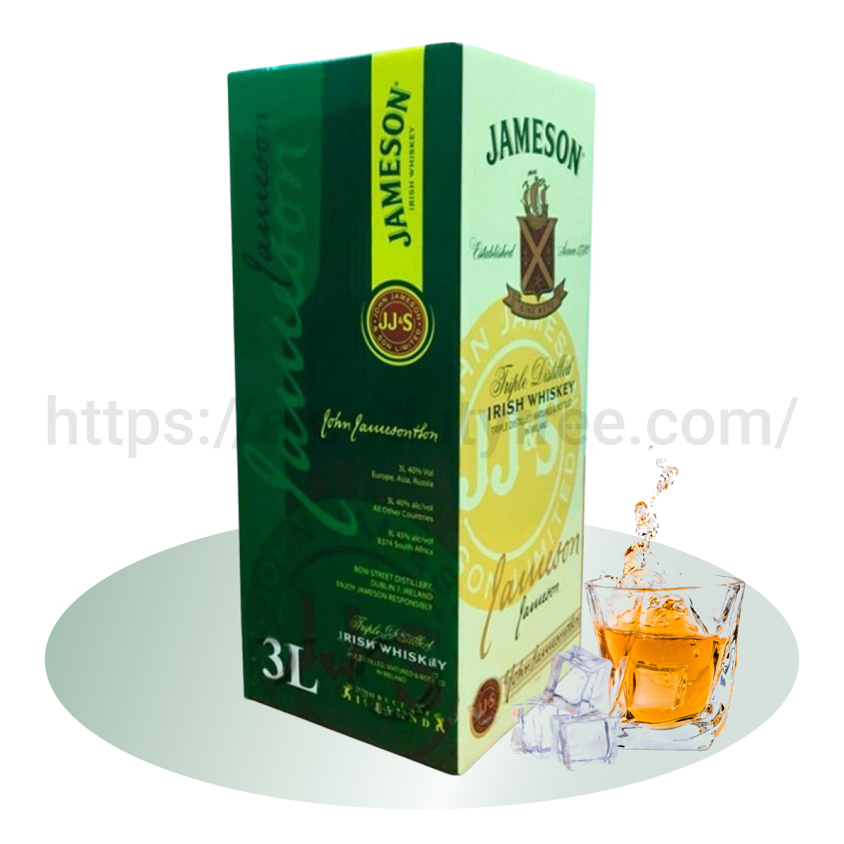 ВИСКИ ДЖЕЙМСОН (JAMESON) 3 Л