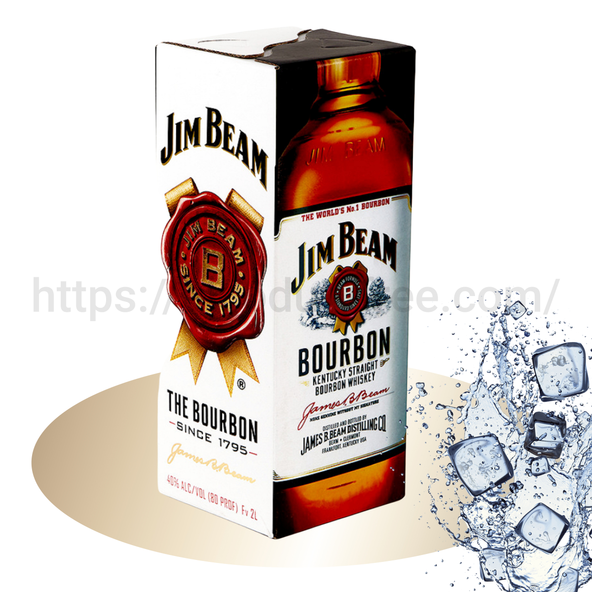 ВИСКИ ДЖИМ БИМ (JIM BEAM) 2 Л