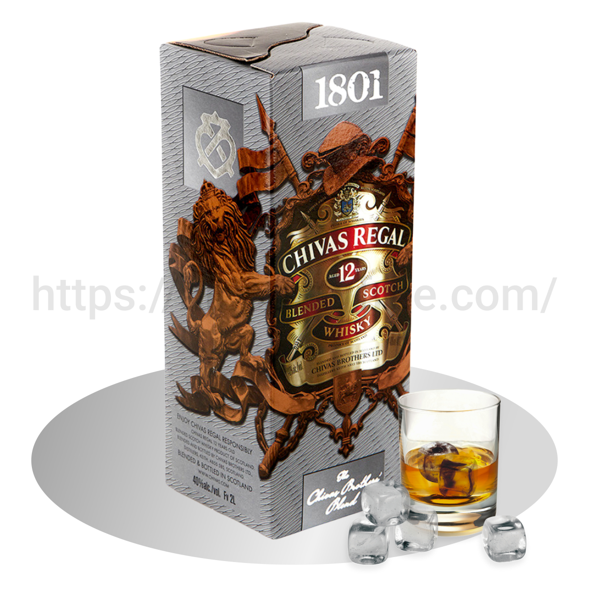 ВИСКИ ЧИВАС РИГАЛ (CHIVAS REGAL 12) 2 Л